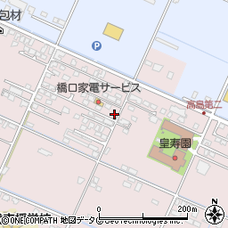 熊本県八代市高島町4280-14周辺の地図