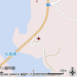 熊本県上天草市松島町合津6098-8周辺の地図