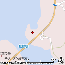 熊本県上天草市松島町合津6082周辺の地図