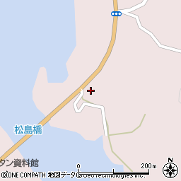 熊本県上天草市松島町合津6098周辺の地図