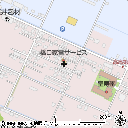熊本県八代市高島町4280-18周辺の地図