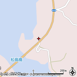 熊本県上天草市松島町合津6100-27周辺の地図