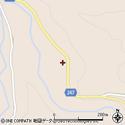 熊本県八代市泉町栗木4861周辺の地図