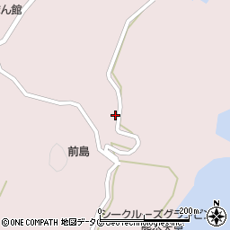 熊本県上天草市松島町合津6208周辺の地図