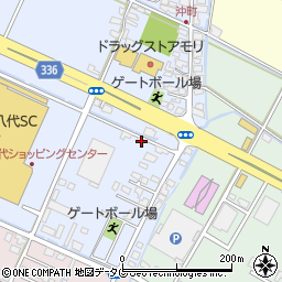 熊本県八代市沖町4031-3周辺の地図