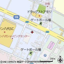 熊本県八代市沖町3987-1周辺の地図