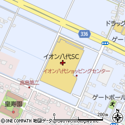 ＢＯＮＮＥ　イオン八代店周辺の地図