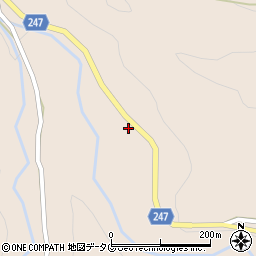 熊本県八代市泉町栗木4854周辺の地図