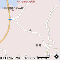 熊本県上天草市松島町合津6137周辺の地図