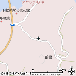 熊本県上天草市松島町合津6137周辺の地図