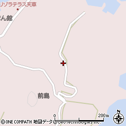 熊本県上天草市松島町合津6210周辺の地図