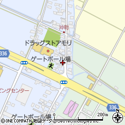 熊本県八代市沖町3668-1周辺の地図