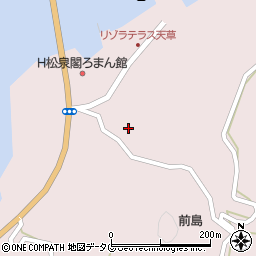 熊本県上天草市松島町合津6215-34周辺の地図
