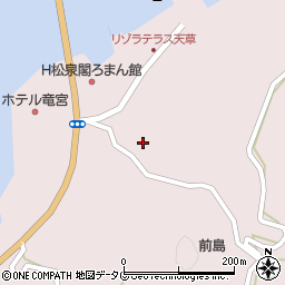 熊本県上天草市松島町合津6215周辺の地図