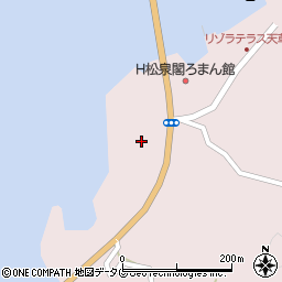 熊本県上天草市松島町合津6136周辺の地図