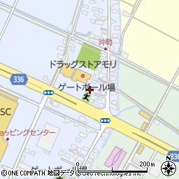 熊本県八代市沖町3666周辺の地図