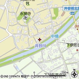 宮崎県延岡市伊形町5890周辺の地図