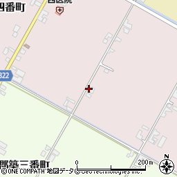 熊本県八代市郡築四番町22周辺の地図