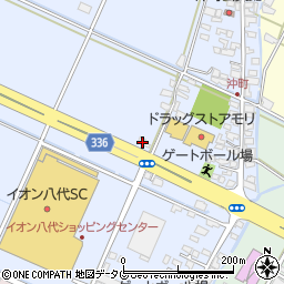 熊本県八代市沖町3709-2周辺の地図