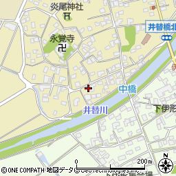 宮崎県延岡市伊形町5848周辺の地図