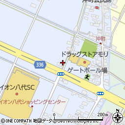 熊本県八代市沖町3709周辺の地図