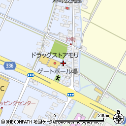 熊本県八代市沖町3676周辺の地図