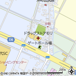 熊本県八代市沖町3692-2周辺の地図