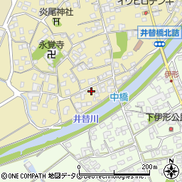 宮崎県延岡市伊形町5888周辺の地図