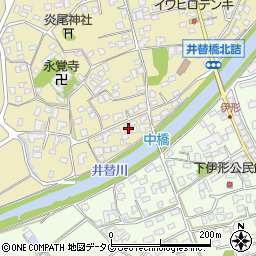 宮崎県延岡市伊形町5899-4周辺の地図