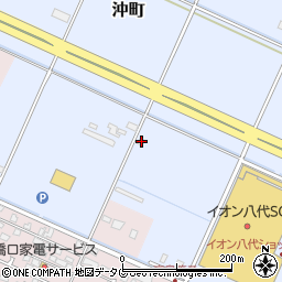 熊本県八代市沖町3931周辺の地図