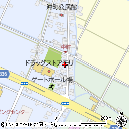 熊本県八代市沖町3681周辺の地図