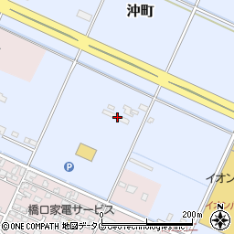 熊本県八代市沖町3922周辺の地図