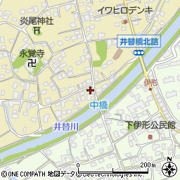 宮崎県延岡市伊形町5897周辺の地図