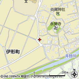 宮崎県延岡市伊形町5809周辺の地図