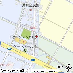 熊本県八代市沖町3640周辺の地図