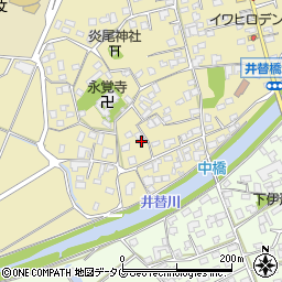 宮崎県延岡市伊形町5852周辺の地図