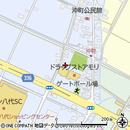 熊本県八代市沖町3692周辺の地図