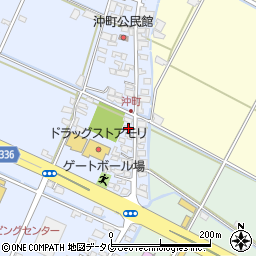 熊本県八代市沖町3681-1周辺の地図