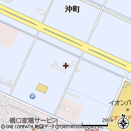 熊本県八代市沖町3923周辺の地図