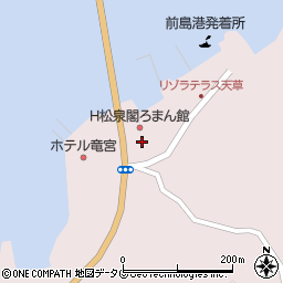 熊本県上天草市松島町合津6136-1周辺の地図