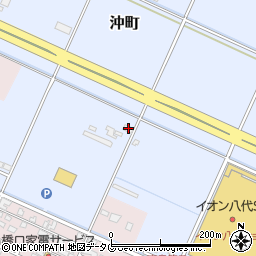 熊本県八代市沖町3924周辺の地図