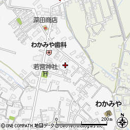 熊本県八代市古閑中町1371-14周辺の地図