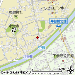 宮崎県延岡市伊形町5881周辺の地図