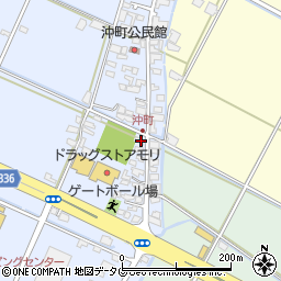 熊本県八代市沖町3683周辺の地図