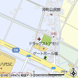 熊本県八代市沖町3691周辺の地図