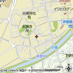 宮崎県延岡市伊形町5885周辺の地図