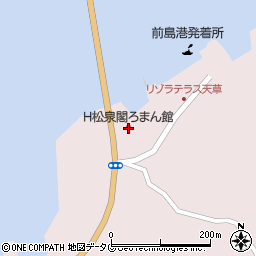 熊本県上天草市松島町合津6215-21周辺の地図