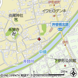 宮崎県延岡市伊形町5891周辺の地図