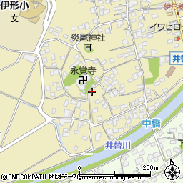 宮崎県延岡市伊形町周辺の地図