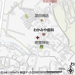 熊本県八代市古閑中町1386-1周辺の地図